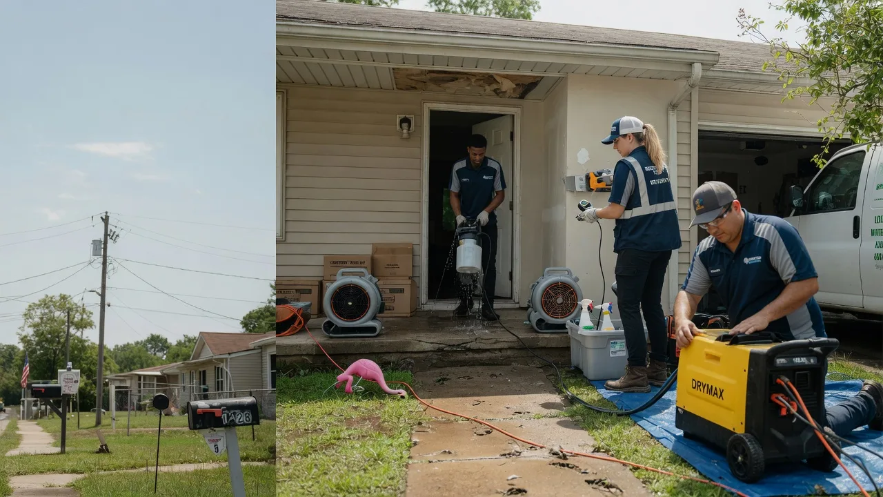 Storm Damage Water Removal in Santa Claus, IN near me